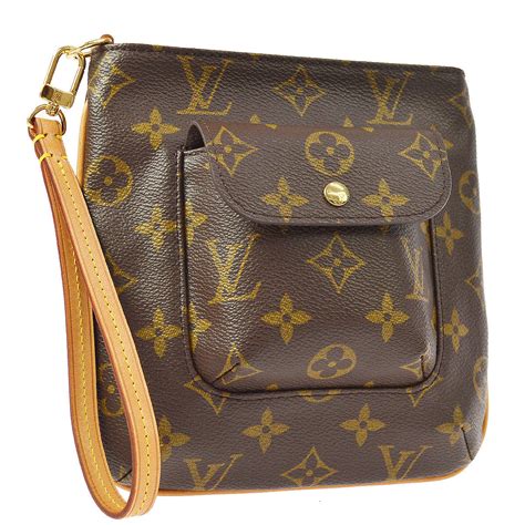 louis vuitton portemonnee zwart|Louis Vuitton pouch wristlet.